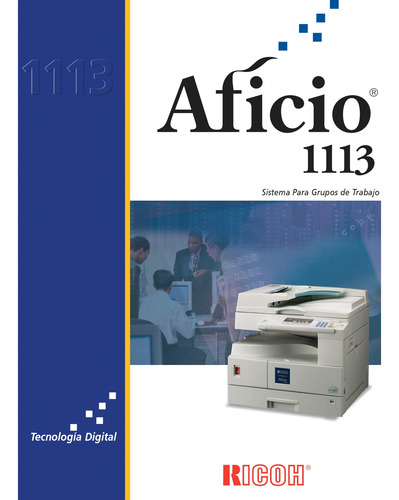 Ricoh Fotocopiadora Aficio 1113 (Usado)