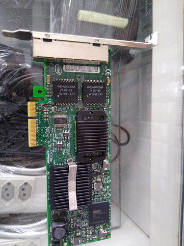 Placa Rede Quad Port Intel Gigabit 1000m Dell Oh092p (Usado)