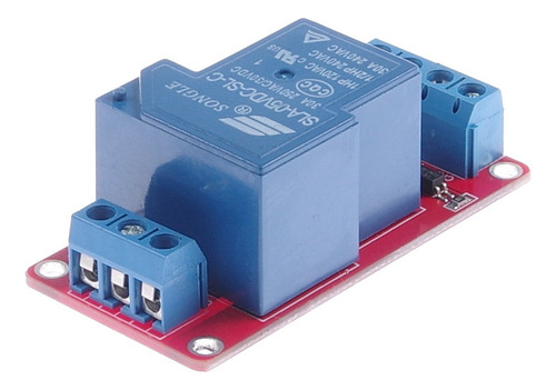 Módulo De Relé Knacro Dc 5v 1 Canal 30a Para Equipos Plc