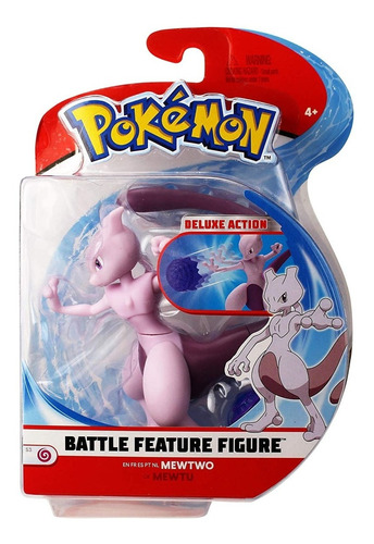 Pokémon Figura De Batalla Mewtwo 12cm