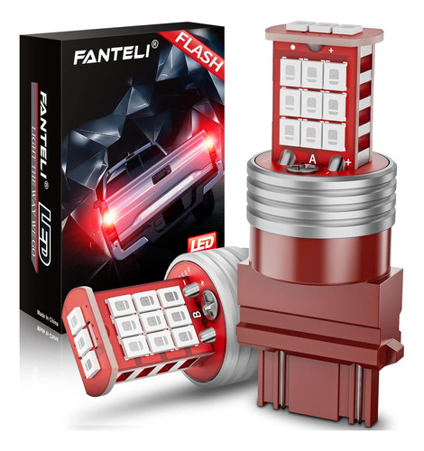 Fanteli 3157 Luces De Freno Intermitentes Con Bombilla Led, 