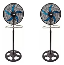 Comprar Combo 2 Ventiladores 3x1 Pie Pared Turbo 90w Aspas Metalicas