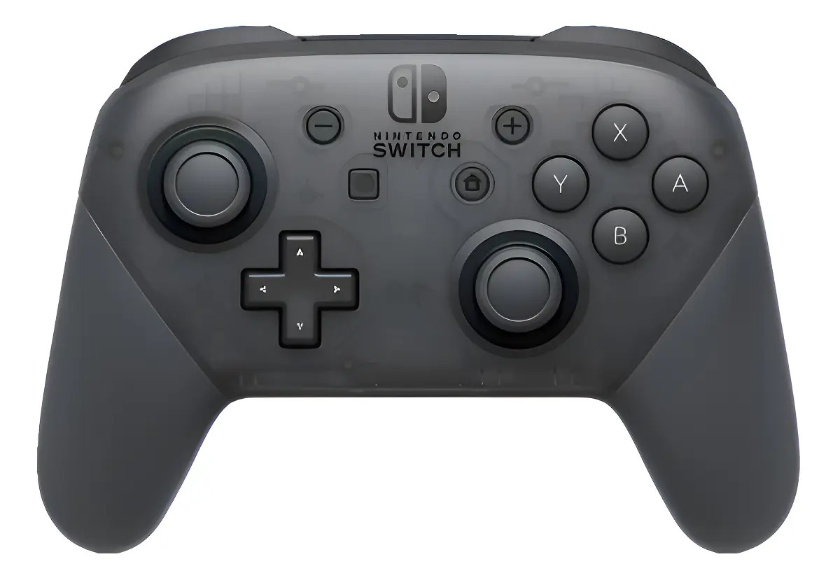 Joystick De Control Inalámbrico Para Nintendo Switch Pro Con Color Negro Genérica