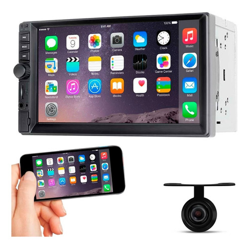 Central Multimidia Evolve Tv Espelhamento Usb Camera De Re