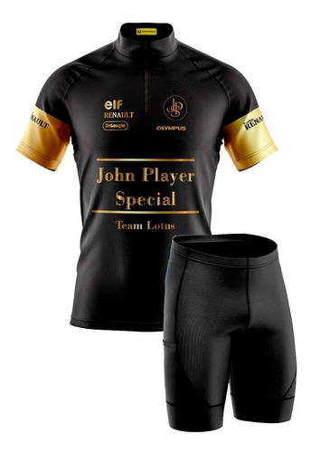 Conjunto Camisa E Bermuda Ciclismo Jhon Player Special