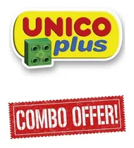 Comprar Unico Plus Bloques Estación De Tren + Estáción De Policía 