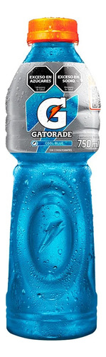 Botella Energizante Gatorade Sabor Cool Blue 750cc. X1u
