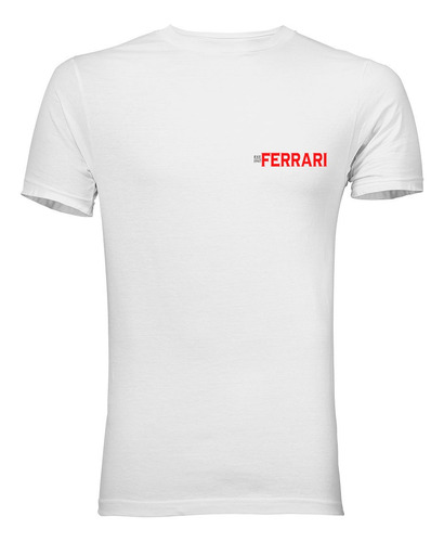 Playera T-shirt Ferrari Autos Formula Uno Meta