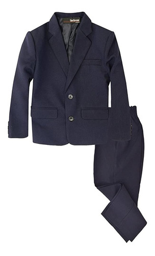 Conjunto De Traje Formal De 2 Piezas De Gino Giovanni Boys.