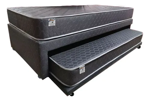 comprar Base Cama Tarima Nido 120x190 + Colchones Semi-black