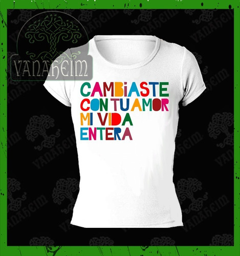 Remeras Abel Pintos - Mujer/hombre - Personalizadas