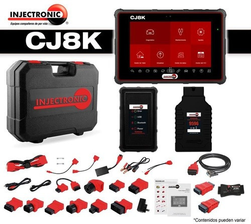 Imagen 2 de 4 de Cj8k Injectronic Escaner Automotriz Osciloscopio Cable Fca**
