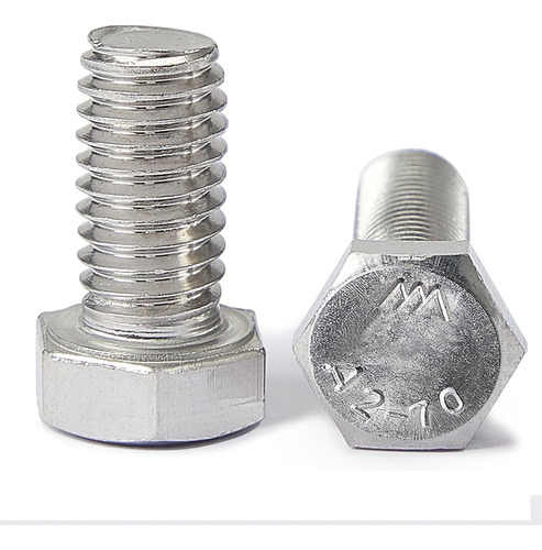 Tornillo Hexagonal M10 X 1.378 Pulgada, Acero Inoxidable 304