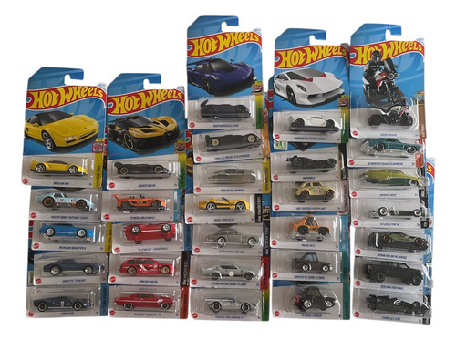 Hot Wheels Lote X 30 Modelos Premium Original Cerrados Negro