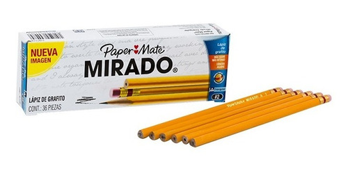Lapiz Mirado #2 1/2 Hexagonal 72 Pzs