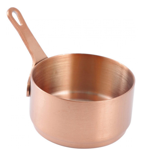 4 Taza De Condimentos, Cucharón De De Metal Cobre Pequeño