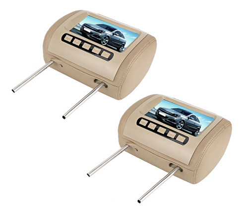 Monitor De Reposacabezas, Reproductor De Vídeo Lcd Universal