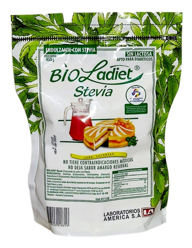 Stevia Polvo 453g Doy Pack - g a $56