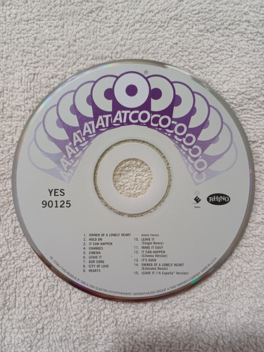 Yes: 90125 Cd Importado Remasterizado (Usado)