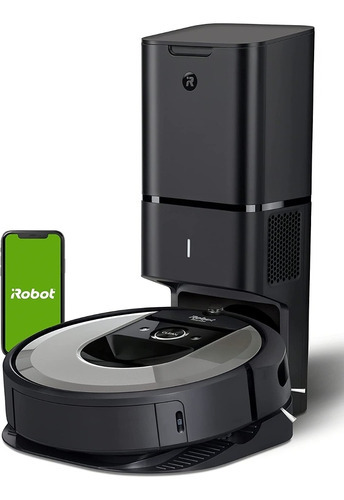 Irobot Roomba I6+ () Robot Aspiradora Con Eliminación Auto. Color Negro