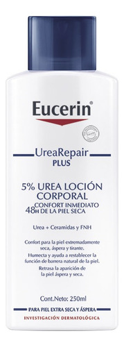 Loción Reparadora  Eucerin Urea 5% Ceramidas 250 Ml