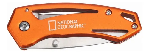 Cuchillo Plegable De Acero Inoxidable National Geographic