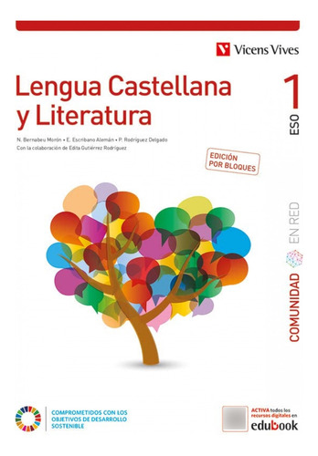 Lengua Castellana Y Literatura 1 Bl Comunidad Er  - Bernabeu