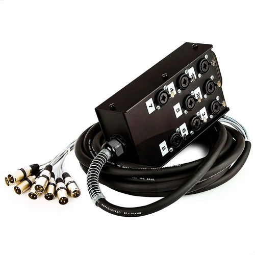 Medusa 8 Vias Com Conectores Combo - 20 Metros