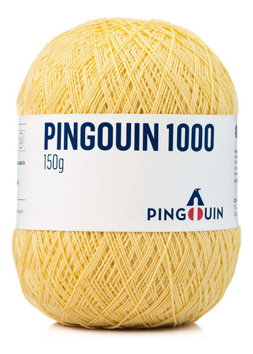 Linha Pingouin 1000 150g - Amarelo Yellow 0229