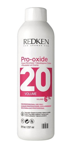 Redken Pro-oxide 20vol Oxidante En Crema 237 Ml