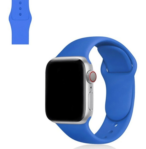 Correa Silicón Compatible Para Apple Watch Serie 42/44/45mm