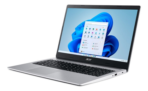 Notebook Acer Aspire 3 15.6 Fhd Ryzen 5 8gb Ram 1tb Hdd W11 Color Gris
