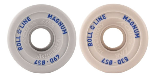 Ruedas Roll Line Magnum X8 En Durezas 49/53 57 Mm En Skating