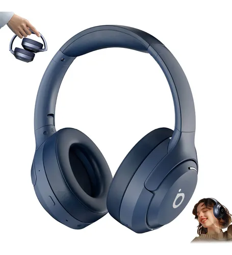 Fone de Ouvido Sem Fio Basike Bluetooth 5.4 Premium ANC Hifi Redu...