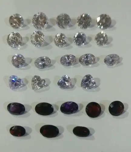 Granate, Amatista, Zirconio