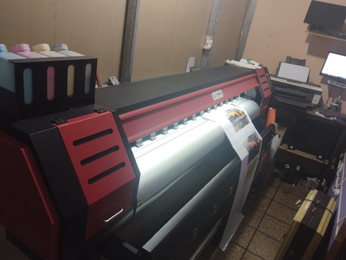 Plotter Impresion Mt180 Eco Solvente Enrrollador Refrectonic (Usado)