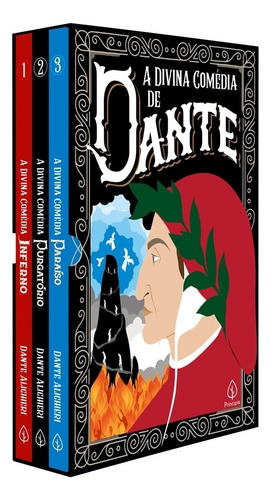 A Divina Comédia - Box Com 3 Livros, De Alighieri, Dante. Série Clássicos Da Literatura Mundial Ciranda Cultural Editora E Distribuidora Ltda., Capa Mole Em Português, 2021