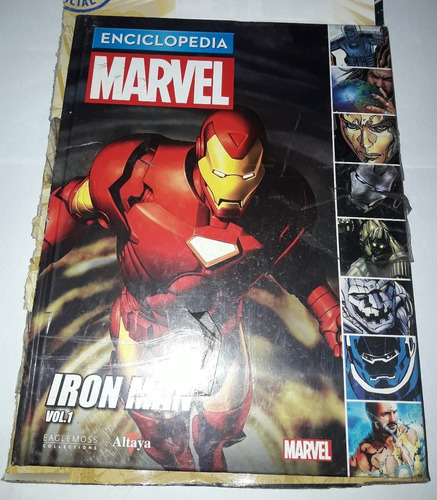 Enciclopedia Marvel Iron Man Vol 1 Libro 