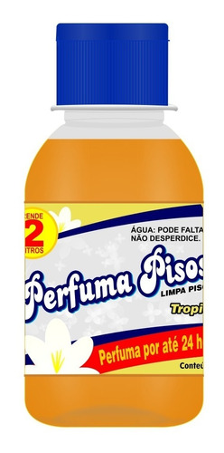 Perfuma Pisos Tropical 100ml - Rende 2 Litros