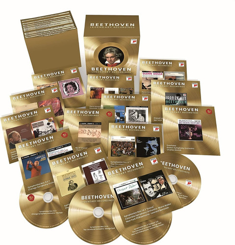 Beethoven Legendary Recordings 25 Cd Box Importado
