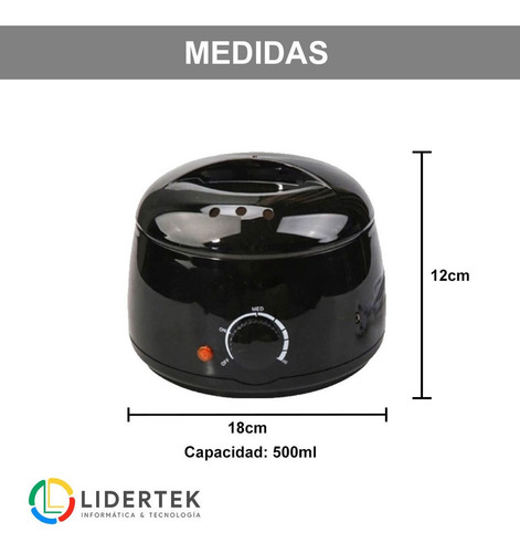 Imagen 2 de 11 de Calentador De Cera Depilatoria