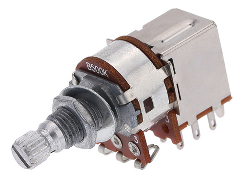 Interruptor Push-pull Para Guitarra Eléctrica Con Control De