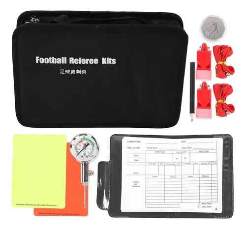 Bolsa De Herramientas Para Árbitros De Fútbol Oxford, Kit Wo