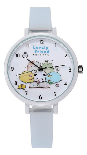 Reloj De Cuarzo Infantil De Dibujos Animados Con Luminoso