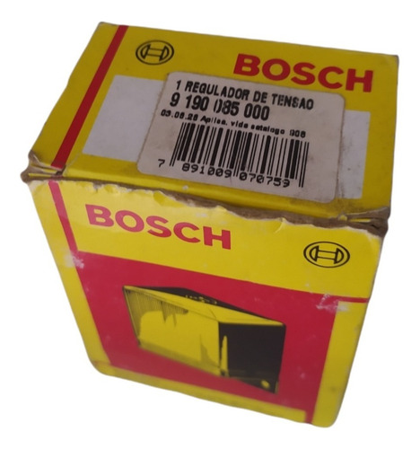 Regulador De Tensão Bosch/ Caminhões Mercedes/ 9 190 085 000