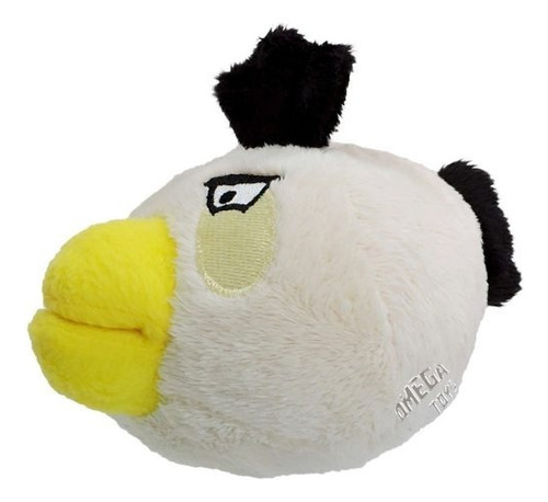 Minipeluche Angry Birds con forma de pájaro blanco