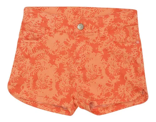 Short Algodón Verano Niña Rosado (pvu749ros)