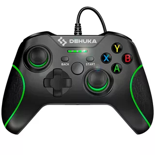 Control Alambrico Negro Compatible Con Xbox One Pc Xbox One Slim Xbox Series X Y S