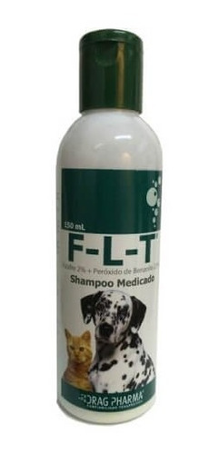 Shampoo Medicado F.l.t. Perros Y Gatos Flt