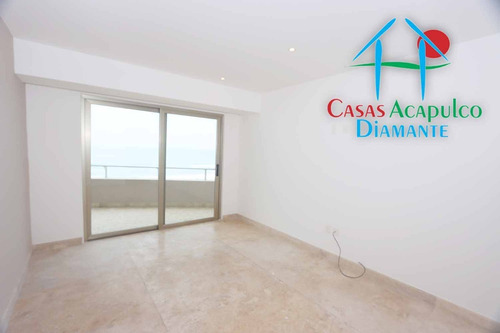 Imagen 17 de 29 de Cad Vidamar Ii A Ph 1. Sala A Doble Altura Con Terraza Y Vista Al Mar